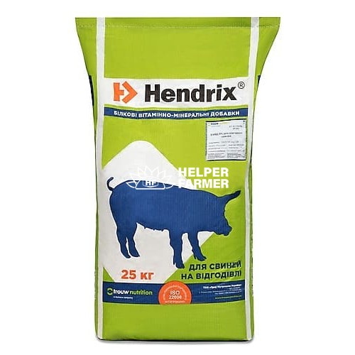 Комбикорм Хендрикс 30 - 60 Trouw Nutrition, БМВД 15% для откорма свиней, 25 кг
