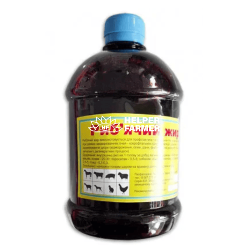 Риб'ячий жир ветеринарний для тварин, 1 л