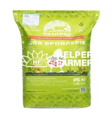 Комбикорм Калинка для бройлеров, Финиш ПК 6-4 для бройлера (от 36 дн) 7027, 25 кг