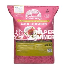 Комбікорм Калинка для індиків, Гровер для індиків 9-16 тижнів 6511, 25 кг