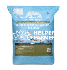 Калинка-25ВП для молодняка водоплавної птиці 21-49 днів гровер 6602, 25 кг