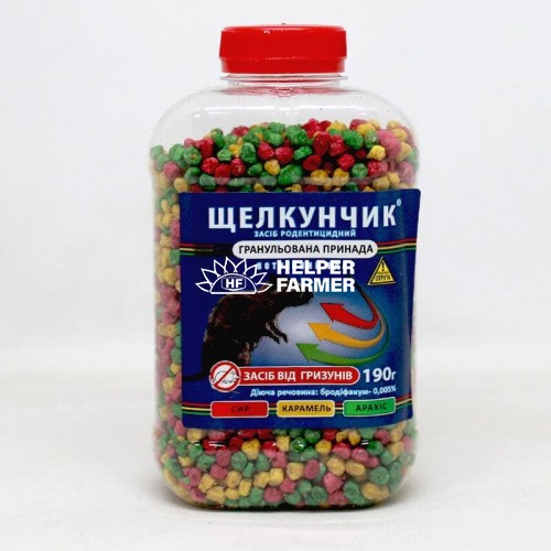 Щелкунчик яд від щурів та мишей, 190 г