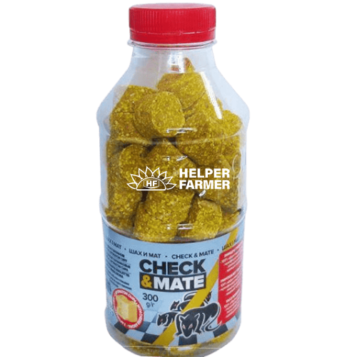 Шах і мат брикет з ароматом сиру (жовтий), 300 г