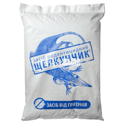 ЩЕЛКУНЧИК засіб родентицидний / засіб від гризунів, 10 кг