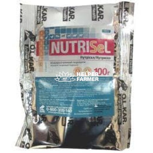 NUTRISel / НУТРІСел Нутріл Селен для птахів та тварин, 100 гр NUTRISel / НУТРІСел Нутріл Селен для птахів та тварин, 100 гр