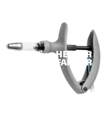 Автоматический шприц HSW Eco-Matic 2 мл с трубкой  (ДЛЯ ЖИВОТНЫХ)