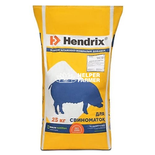 Комбикорм Хендрикс лакто стандарт, БМВД 20% для подсосных свиноматок Hendrix Trouw Nutrition, 25 кг (7002)