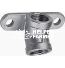 Крепление для поилок из нержавеющей стали, 1/2, угол наклона 45°