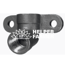 Кріплення для поїлок із нержавіючої сталі, 1/2, кут нахилу  15°