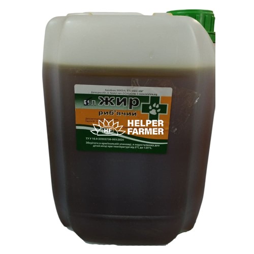 Риб'ячий жир ветеринарний для тварин, кормова добавка Омега, 5 л