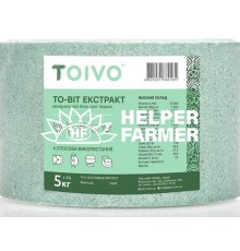 Мінеральний блок ТО-ВІТ екстракт для тварин, сіль лизунець для корів, свиней, коней, кіз, ягнят Зелений, 5 кг