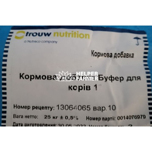 Буфер для корів Руміфід, кормова добавка Trouw Nutrition, 25 кг Буфер для корів Руміфід, кормова добавка Trouw Nutrition, 25 кг