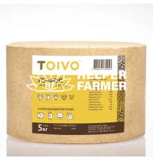 Минеральный блок ТО-ФОС для КРС (коров, коз, овец), соль лизунец желтый, 5 кг