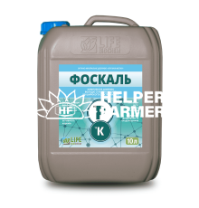 ФОСКАЛЬ удобрение для снятия дефицита фосфорного и калийного голодания, 10 л