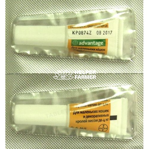 Адвантейдж 80 Bayer краплі від заражень блохами для котів більше 4 кг, 1 піпетка Адвантейдж 80 Bayer краплі від заражень блохами для котів більше 4 кг, 1 піпетка