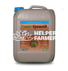 Гумат Кремний раствор с кремнием, солей гуминовых кислот, 10 л