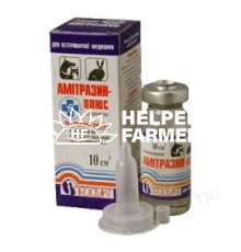 Амітразин Плюс (ДЛЯ ТВАРИН) протипаразитарний препарат, 10 мл