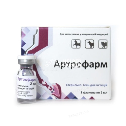 Артрофарм (ДЛЯ ЖИВОТНЫХ) гель для инъекций, 2 мл Артрофарм (ДЛЯ ЖИВОТНЫХ) гель для инъекций, 2 мл