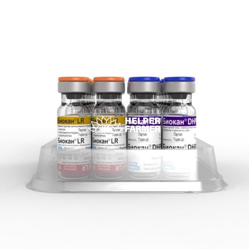 Біокан DHPPi + LR вакцина для собак по 1 дозі у флак.