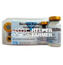 Вакцина Песторін Мормікс проти вірусної геморагічної хвороби кроликів і міксоматозу по 10 доз №5 у флаконі