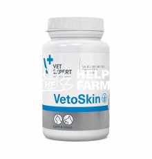 ВетоСкін VetExpert VetoSkin для собак і кішок з дерматологічними порушеннями, 60 капсул