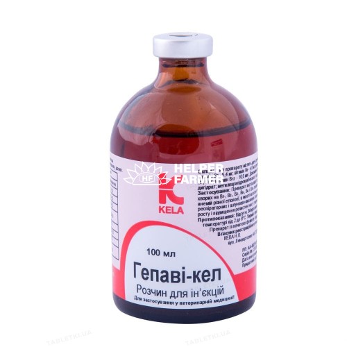 Гепаві-Кел (ДЛЯ ТВАРИН) комплекс вітамінів групи В, 100 мл