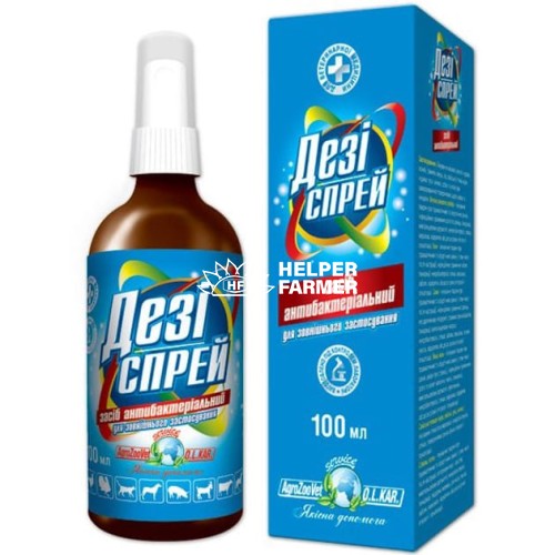 Дезі спрей (ДЛЯ ТВАРИН), 100 мл Дезі спрей (ДЛЯ ТВАРИН), 100 мл