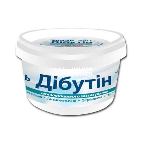 Дібутін (ДЛЯ ТВАРИН) мазь, 200 г банка Дібутін (ДЛЯ ТВАРИН) мазь, 200 г банка