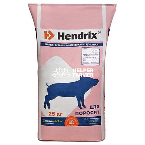 Hendrix БМВД старт для поросят 25% 7013 Trouw Nutrition, 25 кг содержит витамины для поросят для роста поросят