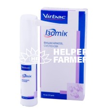 Изотик (ДЛЯ ЖИВОТНЫХ) капли ушные, суспензия, 10 мл