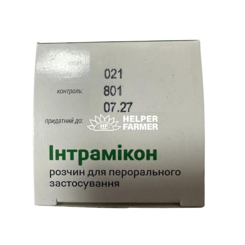 Інтрамік розчин по 50 мл у флак.