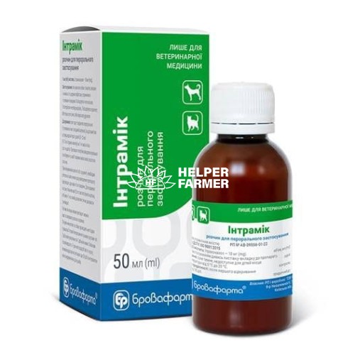Інтрамік розчин по 50 мл у флак.