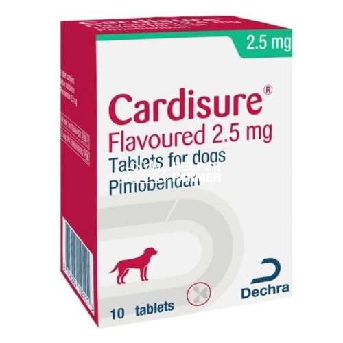 Кардишур 2,5 мг (ДЛЯ ЖИВОТНЫХ), 10 таблеток