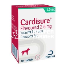 Кардишур 2,5 мг (ДЛЯ ЖИВОТНЫХ), 10 таблеток