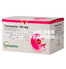 Клавасептин (ДЛЯ ЖИВОТНЫХ) таблетки по 250 мг №10
