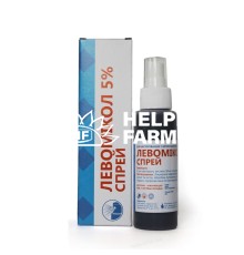 Левомикол 5% (ДЛЯ ЖИВОТНЫХ) спрей, 100 мл