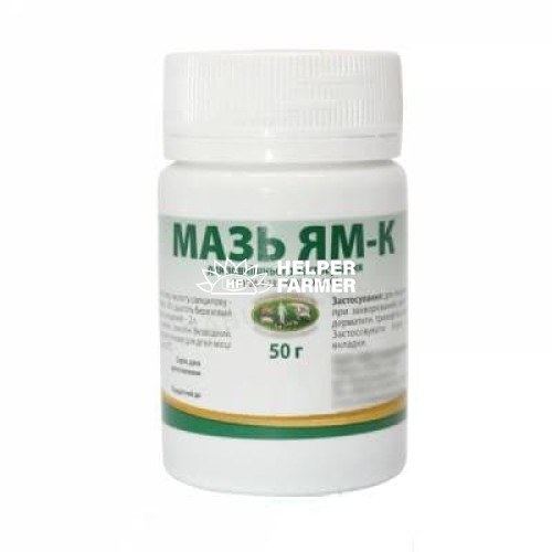 Мазь Ям-К (ДЛЯ ЖИВОТНЫХ), 50 г Мазь Ям-К (ДЛЯ ЖИВОТНЫХ), 50 г