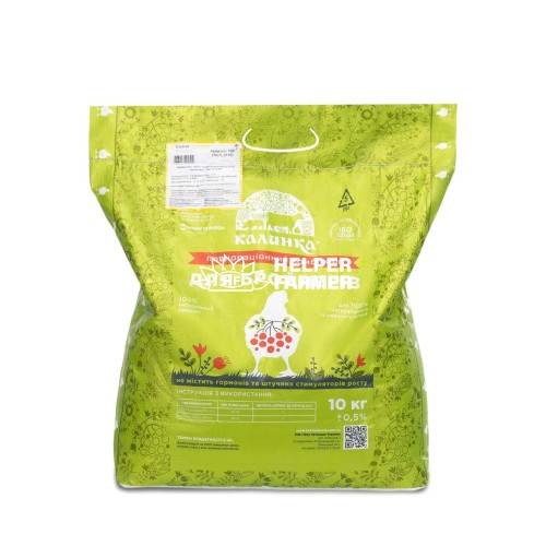 Комбікорм Калинка для бройлерів, Фініш ПК 6-4 для бройлера (від 35 дн) 7027, 10 кг