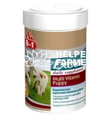 Мультивітамінний комплекс 8in1 Excel Multi Vit-Puppy для цуценят, 100 таблеток