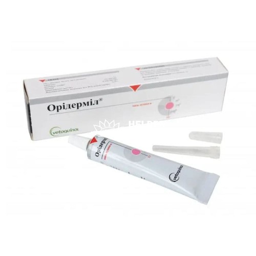 Оридермил мазь ушная для собак и кошек, 10 г