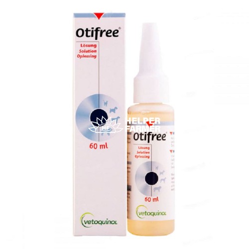 Отіфрі лосьйон для чищення вух собак і кішок, 60 мл