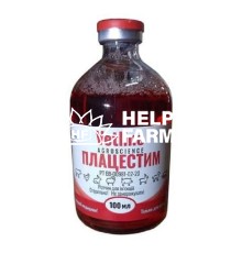 Плацестім (ДЛЯ ТВАРИН) розчин для ін'єкцій, 100 мл