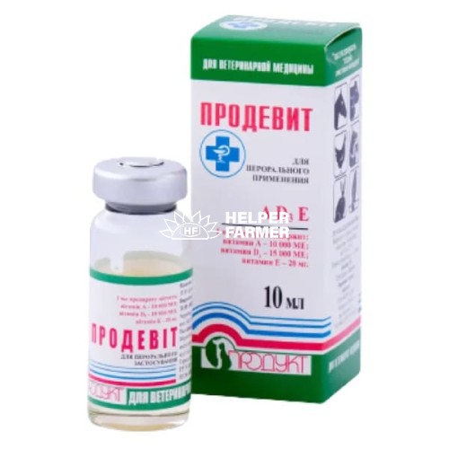 Продевіт (ДЛЯ ТВАРИН)  розчин оральний, 10 мл