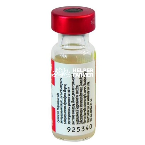 Рабізин вакцина для профілактики сказу у тварин по 1 дозі у флак.