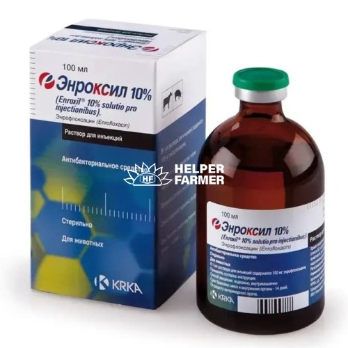 Энроксил (ДЛЯ ЖИВОТНЫХ) 10% раствор для инъекций, 100 мл