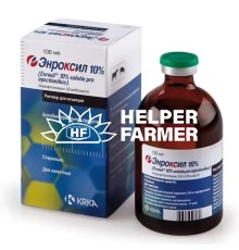 Енроксіл (ДЛЯ ТВАРИН) 10% розчин для ін'єкцій, 100 мл