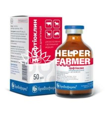 Цефтіоклин (ДЛЯ ТВАРИН) суспензія для ін'єкцій, 50 мл