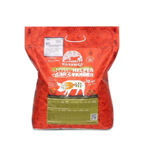 Комбікорм Калинка для поросят, стартер для поросят 10-30 кг 7031, 10 кг