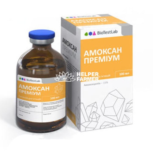 Амоксон-150 П.Д. Премиум (ДЛЯ ЖИВОТНЫХ) суспензия для инъекций, 100 мл