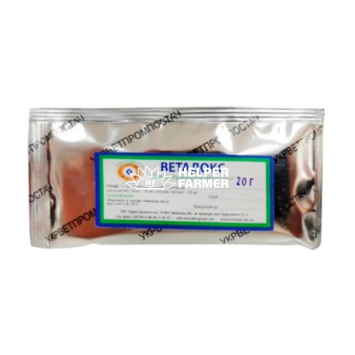 Ветадокс (ДЛЯ ЖИВОТНЫХ) порошок, 20 г Ветадокс (ДЛЯ ЖИВОТНЫХ) порошок, 20 г